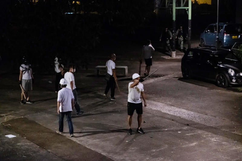 July 21, 2019, where a mob of “white shirts” attacked protesters in Yuen Long, with the police only arriving almost 40 minutes after the initial assault
